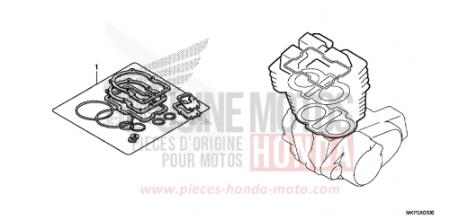 TROUSSE DE JOINT A CBR500RAM de 2021